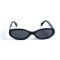 Женские сонцезащитные очки 13034 чёрные с чёрной линзой . Photo 2