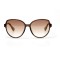 Жіночі сонцезахисні окуляри 10789 коричневі з коричневою лінзою . Photo 2