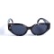 Женские сонцезащитные очки 13041 леопардовые с темно-синий линзой . Photo 2