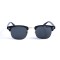 Женские сонцезащитные очки 13053 чёрные с чёрной линзой . Photo 2