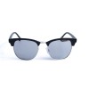 Женские сонцезащитные очки 13059 чёрные с ртутной линзой 