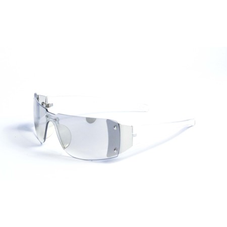 Жіночі сонцезахисні окуляри 13074 прозорі з ртутною лінзою 