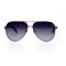 Жіночі сонцезахисні окуляри 10792 чорні з чорною лінзою . Photo 2