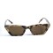 Женские сонцезащитные очки 13080 леопардовые с коричневой линзой . Photo 2