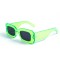 Женские сонцезащитные очки 13086 зелёные с чёрной линзой . Photo 1