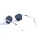 Женские сонцезащитные очки 13087 прозрачные с чёрной линзой . Photo 3