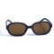 Женские сонцезащитные очки 13093 фиолетовые с коричневой линзой . Photo 2