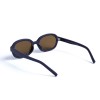 Жіночі сонцезахисні окуляри 13093 фіолетові з коричневою лінзою 