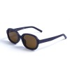 Жіночі сонцезахисні окуляри 13093 фіолетові з коричневою лінзою 