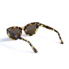 Жіночі сонцезахисні окуляри 13094 леопардові з коричневою лінзою 