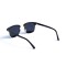 Женские сонцезащитные очки 13102 чёрные с синей линзой . Photo 3