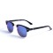 Женские сонцезащитные очки 13106 чёрные с синей линзой . Photo 1