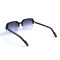 Женские сонцезащитные очки 13110 чёрные с чёрной градиент линзой . Photo 3