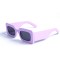 Женские сонцезащитные очки 13111 фиолетовые с чёрной линзой . Photo 1