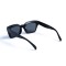 Женские сонцезащитные очки 13112 чёрные с чёрной линзой . Photo 3