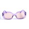 Женские сонцезащитные очки 13114 фиолетовые с жёлтой линзой . Photo 2