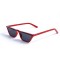 Женские сонцезащитные очки 13116 красные с чёрной линзой . Photo 1