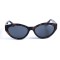 Женские сонцезащитные очки 13134 леопардовые с чёрной линзой . Photo 2