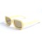 Женские сонцезащитные очки 13135 жёлтые с коричневой линзой . Photo 1
