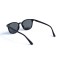 Женские сонцезащитные очки 13142 чёрные с чёрной линзой . Photo 3