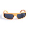 Жіночі сонцезахисні окуляри 13143 оранжеві з чорною лінзою 