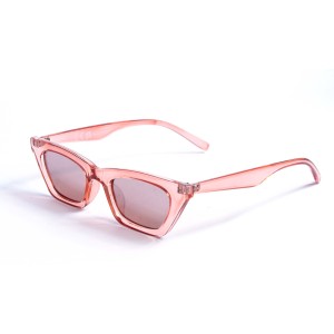 Женские сонцезащитные очки 13159 розовые с розовой линзой 