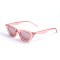 Женские сонцезащитные очки 13159 розовые с розовой линзой . Photo 1