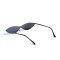 Женские сонцезащитные очки 13161 чёрные с ртутной линзой . Photo 3