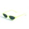Женские сонцезащитные очки 13162 зелёные с чёрной линзой . Photo 1