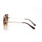 Жіночі сонцезахисні окуляри 10800 коричневі з коричневою лінзою . Photo 3