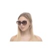 Жіночі сонцезахисні окуляри 10800 коричневі з коричневою лінзою 