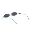 Жіночі сонцезахисні окуляри 13163 срібні з сроюбною лінзою 
