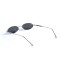 Женские сонцезащитные очки 13163 серебряные с серебряной линзой . Photo 3