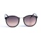 Женские сонцезащитные очки 13169 чёрные с коричневой линзой . Photo 2