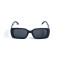 Женские сонцезащитные очки 13229 чёрные с чёрной линзой . Photo 2
