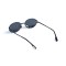 Женские сонцезащитные очки 13242 чёрные с чёрной линзой . Photo 3