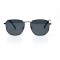 Женские сонцезащитные очки 10804 чёрные с чёрной линзой . Photo 2