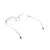 Женские сонцезащитные очки 13252 серебряные с серой линзой 