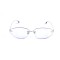 Женские сонцезащитные очки 13253 серебряные с фиолетовой линзой . Photo 2