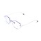Женские сонцезащитные очки 13253 серебряные с фиолетовой линзой . Photo 1