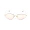 Жіночі сонцезахисні окуляри 13254 срібні з рожевою лінзою . Photo 2