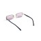 Жіночі сонцезахисні окуляри 13261 золоті з рожевою лінзою . Photo 3