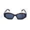 Женские сонцезащитные очки 13308 леопардовые с чёрной линзой . Photo 2