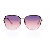 Женские сонцезащитные очки 10806 розовые с розовой линзой 