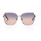Женские сонцезащитные очки 10807 серые с коричневой линзой . Photo 2