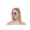 Жіночі сонцезахисні окуляри 10807 сірі з коричневою лінзою 