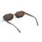 Женские сонцезащитные очки 13433 коричневые с коричневой линзой . Photo 3