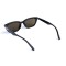 Женские сонцезащитные очки 13437 чёрные с коричневой линзой . Photo 3