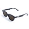 Жіночі сонцезахисні окуляри 13437 чорні з коричневою лінзою . Photo 1