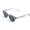 Жіночі сонцезахисні окуляри 13438 сірі з чорною лінзою . Photo 1